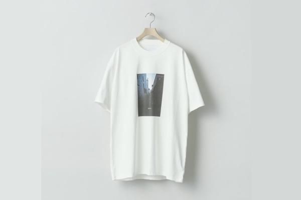 stein/プリントTEE stein / シュタイン】PRINT TEE [ LAYERING ] - WHITE