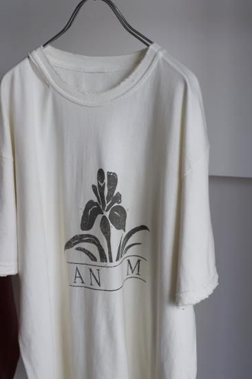 A様】ANCELLM アンセルム ダメージカットソー　 IRIS T-SHIRT ANCELLM アンセルム ダメージカットソー IRIS T-SHIRT