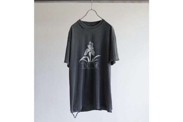 ANCELLM | アンセルム IRIS T-SHIRT(BLACK) / アイリスTEE