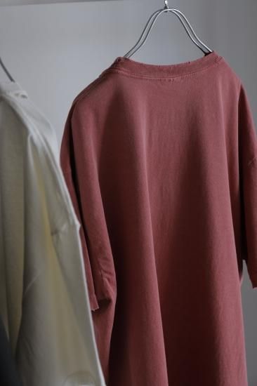 ANCELLM | アンセルム IRIS T-SHIRT(RED) / アイリスTEE(レッド) 通販