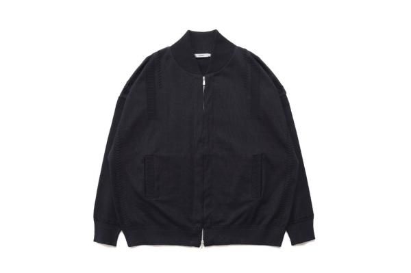 YASHIKI / Mebuki Knit Blouson(BLACK) | メブキニットブルゾン(ブラック) 通販サイト - 京都取扱い店舗 ATTEMPT / アテンプト YASHIKI / Mebuki Knit Blouson(BLACK) | メブキニットブルゾン(ブラック) 通販サイト - 京都取扱い店舗 ATTEMPT / アテンプト