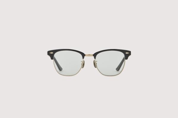 NOCHINO OPTICAL | “YUGEN” (GLOSS BLACK & CHAMPAGNE GOLD × GREY