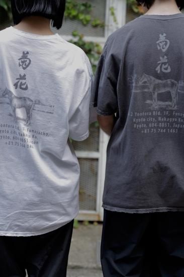 Ancellm 別注 SOUVENIR T-SHIRT\"上方\" ホワイト ANCELLM | アンセルム [EXCLUSIVE] SOUVENIR T-SHIRT 