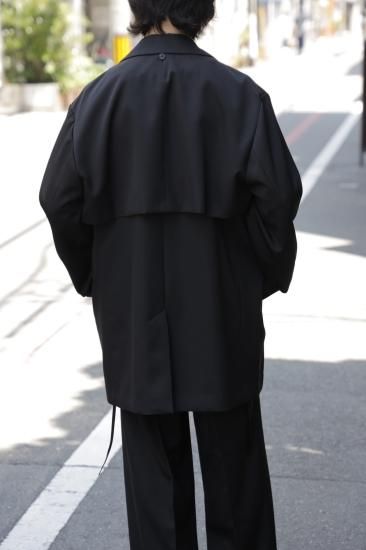 ssstein | シュタイン OVERSIZED LAPELED COMBINATION JACKET