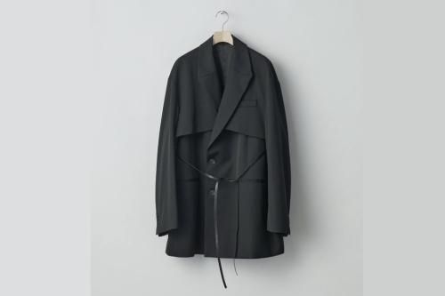 <img class='new_mark_img1' src='https://img.shop-pro.jp/img/new/icons2.gif' style='border:none;display:inline;margin:0px;padding:0px;width:auto;' />ssstein / OVERSIZED LAPELED COMBINATION JACKET(BLACK)