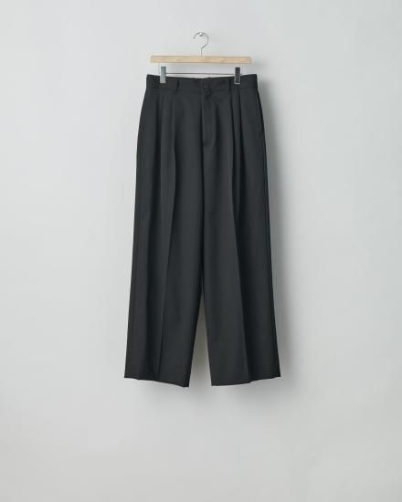 ssstein | シュタイン LONG WIDE TROUSERS(BLACK) / ロング ssstein | シュタイン LONG WIDE TROUSERS(BLACK) / ロング