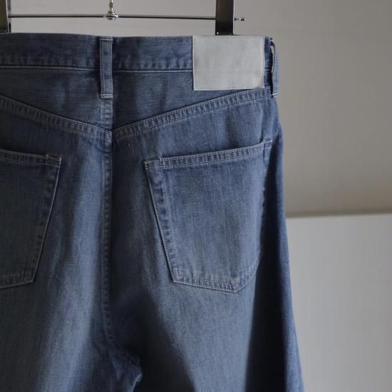 ssstein | シュタイン DEFORMATION WIDE DENIM JEANS(INDIGO