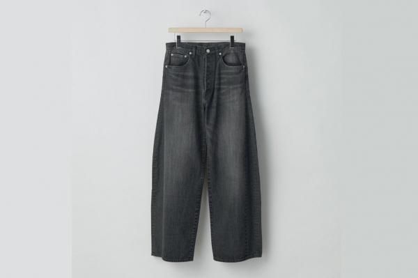 ssstein | シュタイン DEFORMATION WIDE DENIM JEANS(BLACK ssstein | シュタイン DEFORMATION WIDE DENIM JEANS(BLACK