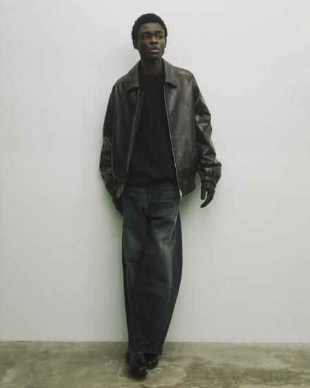 ssstein | シュタイン DEFORMATION WIDE DENIM JEANS(BLACK ssstein | シュタイン DEFORMATION WIDE DENIM JEANS(BLACK