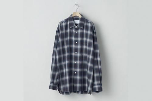 <img class='new_mark_img1' src='https://img.shop-pro.jp/img/new/icons2.gif' style='border:none;display:inline;margin:0px;padding:0px;width:auto;' />ssstein / OVERSIZED DOWN PAT SHIRT(NAVY OMBRE)