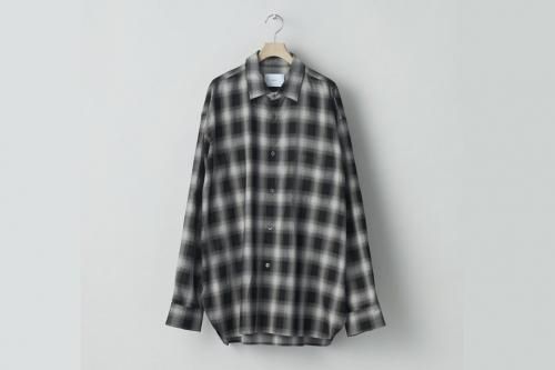 <img class='new_mark_img1' src='https://img.shop-pro.jp/img/new/icons2.gif' style='border:none;display:inline;margin:0px;padding:0px;width:auto;' />ssstein / OVERSIZED DOWN PAT SHIRT(BLACK OMBRE)