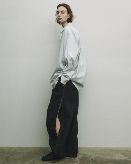 ssstein | シュタイン OVERSIZED SKIPPER SHIRT(OFF GREY ssstein | シュタイン OVERSIZED SKIPPER SHIRT(OFF GREY