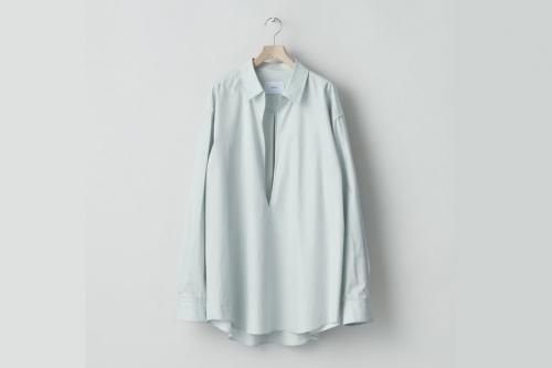 <img class='new_mark_img1' src='https://img.shop-pro.jp/img/new/icons2.gif' style='border:none;display:inline;margin:0px;padding:0px;width:auto;' />ssstein / OVERSIZED SKIPPER SHIRT(OFF GREY)