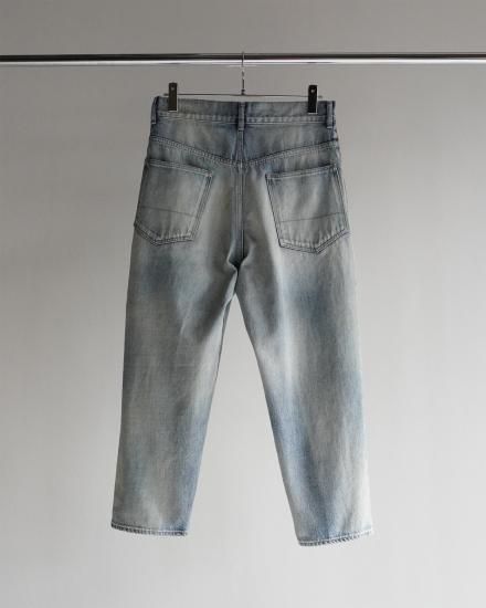 ANCELLM | アンセルム AGING SELVEDGE TAPERED 5P DENIM PANTS ANCELLM | アンセルム AGING SELVEDGE TAPERED 5P DENIM PANTS