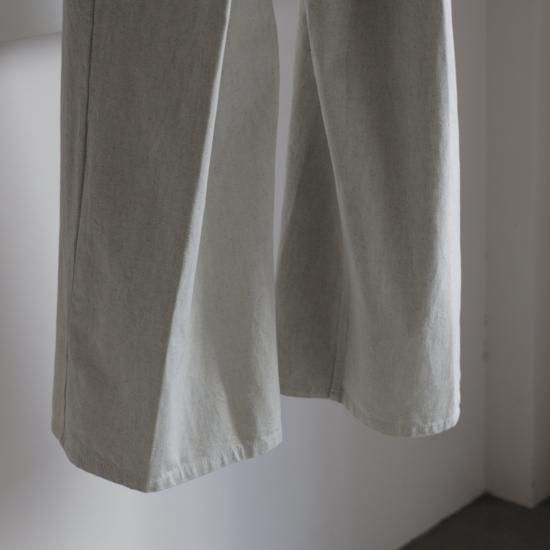 Nomat | Front Tucked Pants(WHITE) | フロントタックパンツ Nomat | Front Tucked Pants(WHITE) | フロントタックパンツ