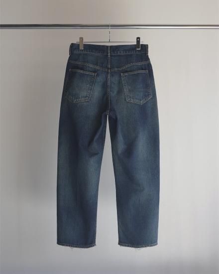 ANCELLM | アンセルム AGING TAPERED 5P DENIM PANTS(INDIGO ANCELLM | アンセルム AGING TAPERED 5P DENIM PANTS(INDIGO