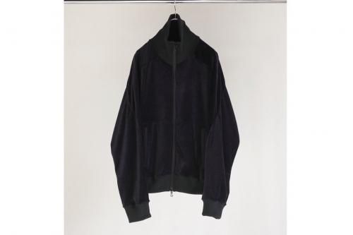 <img class='new_mark_img1' src='https://img.shop-pro.jp/img/new/icons2.gif' style='border:none;display:inline;margin:0px;padding:0px;width:auto;' />ANCELLM / VELOUR SWITCHING JACKET(NAVY)