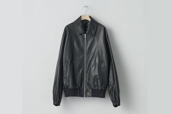 ssstein | シュタイン LEATHER ZIP SHORT JACKET(BLACK ssstein | シュタイン LEATHER ZIP SHORT JACKET(BLACK
