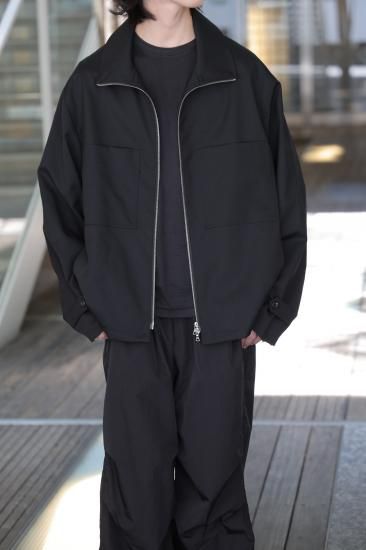 ssstein | シュタイン DRIZZLER ZIP UP JACKET(BLACK ssstein | シュタイン DRIZZLER ZIP UP JACKET(BLACK