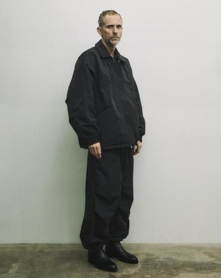 ssstein | シュタイン NYLON TWILL CARGO EASY TROUSERS(BLACK ssstein | シュタイン NYLON TWILL CARGO EASY TROUSERS(BLACK