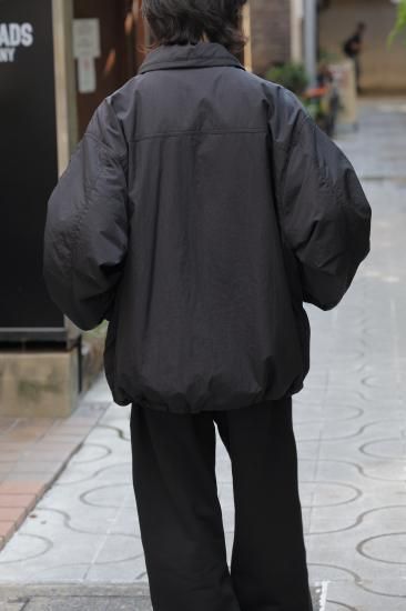 ssstein | シュタイン PADDED COACH JACKET(BLACK) / パデッド ssstein | シュタイン PADDED COACH JACKET(BLACK) / パデッド