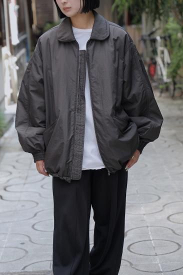 ssstein | シュタイン PADDED COACH JACKET(DARK CHARCOAL) / パ