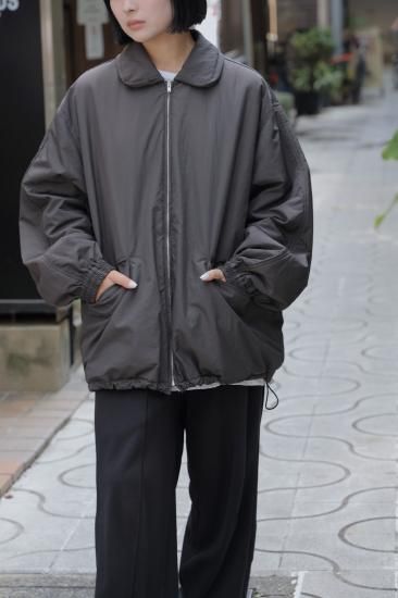 ssstein | シュタイン PADDED COACH JACKET(DARK CHARCOAL) / パ ssstein | シュタイン PADDED COACH JACKET(DARK CHARCOAL) / パ