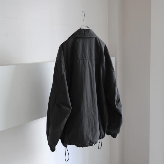 ssstein | シュタイン PADDED COACH JACKET(DARK CHARCOAL) / パデッド