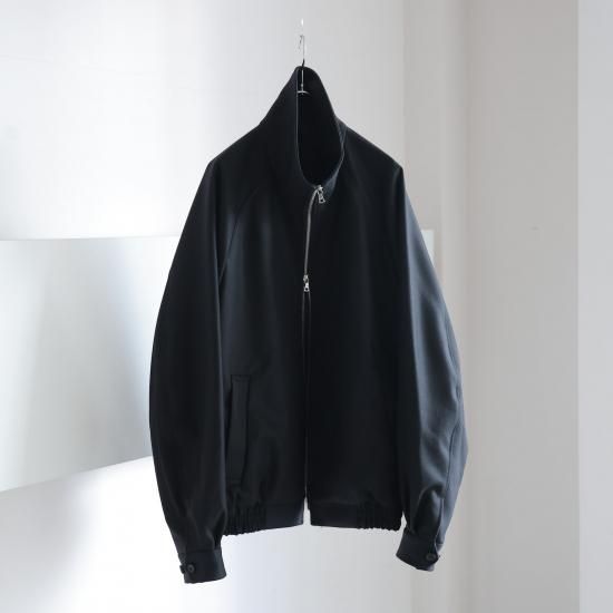 ssstein | シュタイン MELTON ZIP UP BLOUSON(BLACK) / メルトン ssstein | シュタイン MELTON ZIP UP BLOUSON(BLACK) / メルトン