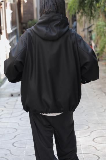 ssstein | シュタイン MELTON HOODED BLOUSON(BLACK) / メルトン ssstein | シュタイン MELTON HOODED BLOUSON(BLACK) / メルトン