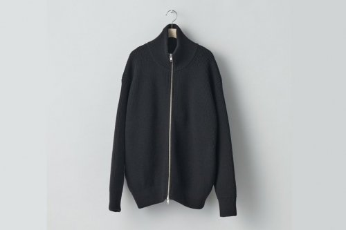 <img class='new_mark_img1' src='https://img.shop-pro.jp/img/new/icons2.gif' style='border:none;display:inline;margin:0px;padding:0px;width:auto;' />ssstein / OVERSIZED DRIVERS KNIT ZIP JACKET(BLACK)