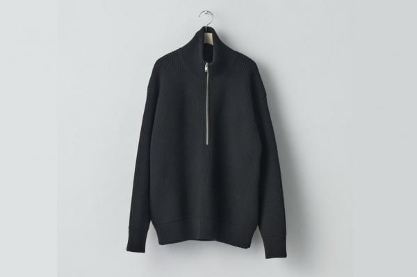 ssstein | シュタイン OVERSIZED DRIVERS KNIT HALF ZIP ssstein | シュタイン OVERSIZED DRIVERS KNIT HALF ZIP