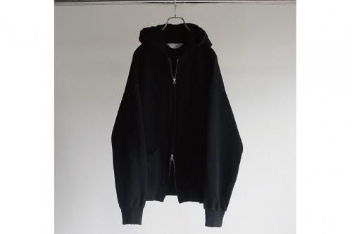 <img class='new_mark_img1' src='https://img.shop-pro.jp/img/new/icons2.gif' style='border:none;display:inline;margin:0px;padding:0px;width:auto;' />ANCELLM / CRASH ZIP HOODIE(BLACK)