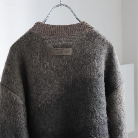 stein | シュタイン GRADATION MOHAIR KNIT LS(NAVY KHAKI stein | シュタイン GRADATION MOHAIR KNIT LS(NAVY KHAKI