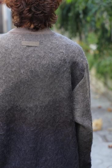stein | シュタイン GRADATION MOHAIR KNIT LS(NAVY KHAKI stein | シュタイン GRADATION MOHAIR KNIT LS(NAVY KHAKI