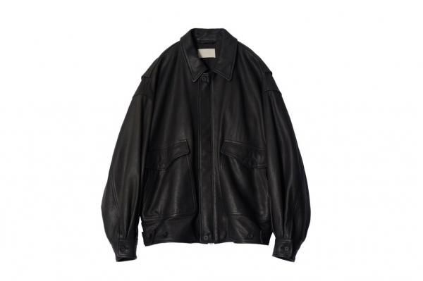 YOKE | LEATHER FLIGHT JACKET(BLACK) | レザーフライト YOKE | LEATHER FLIGHT JACKET(BLACK) | レザーフライト