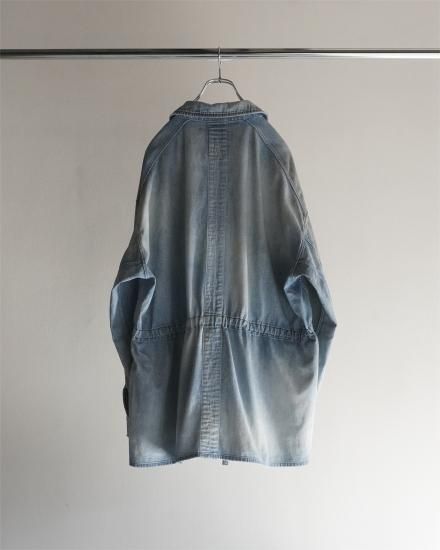 ANCELLM | アンセルム AGING DENIM SHIRT JACKET(INDIGO