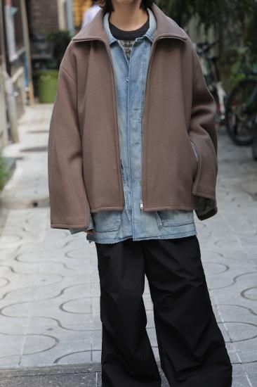 ANCELLM | アンセルム AGING DENIM SHIRT JACKET(INDIGO ANCELLM | アンセルム AGING DENIM SHIRT JACKET(INDIGO