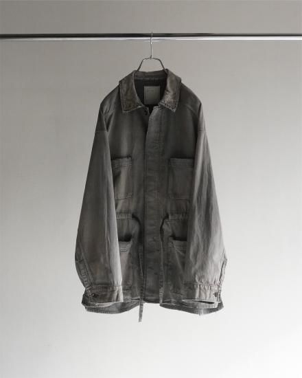 ジャケット・アウター 24AW ANCELLM AGING DENIM SHIRT JACKET 2024AW】 ANCELLM (アンセルム) 