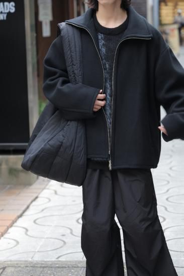 YOKE | NYLON PUFFER SHOULDER BAG(BLACK) | ナイロンパファー