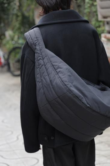 YOKE | NYLON PUFFER SHOULDER BAG(BLACK) | ナイロンパファー