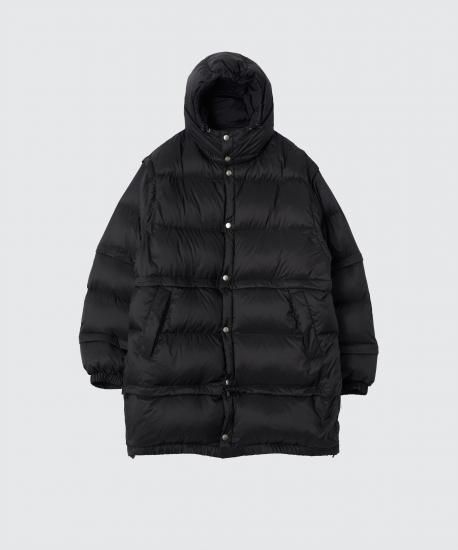 YOKE | MULTI DETACHABLE RV DOWN JACKET(BLACK) | マルチ