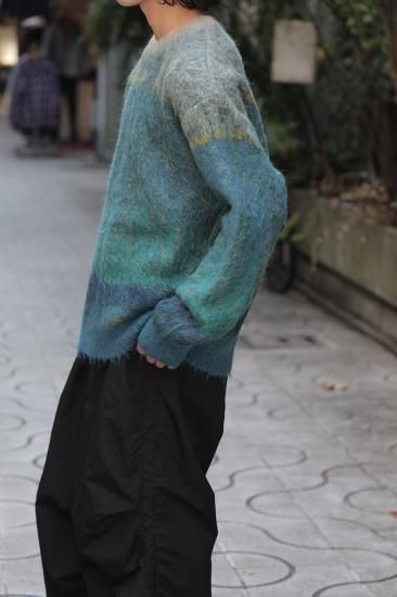YOKE モヘアニットTREE JAQUARD MOHAIR SWEATER YOKE - 【残りわずか】Tree Jaquard Mohair Sweater | ACRMTSM