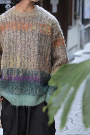 YOKE モヘアニットTREE JAQUARD MOHAIR SWEATER YOKE モヘアニットTREE JAQUARD MOHAIR SWEATER