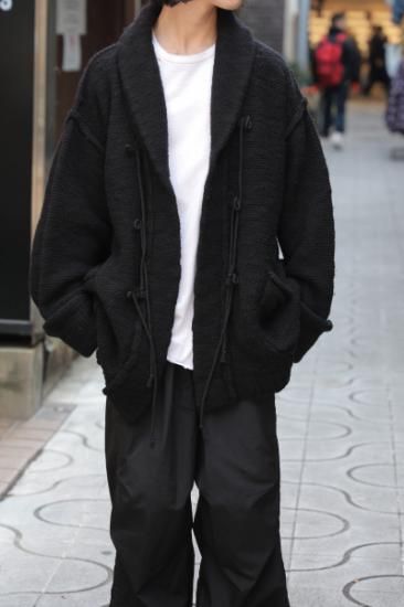 barbell object / lg cardi(BLACK)通販サイト - 京都取扱い店舗