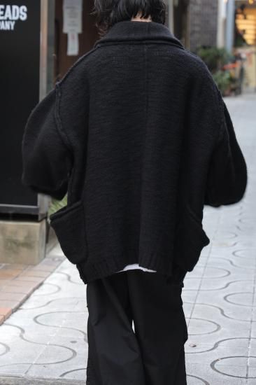 barbell object lg cardi バーベルオブジェクト barbell object / lg cardi(BLACK)通販サイト - 京都取扱い店舗