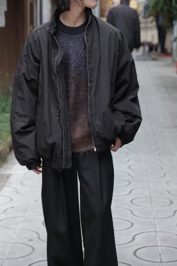ssstein | シュタイン WINDPROOF NYLON PADDED JACKET(BLACK