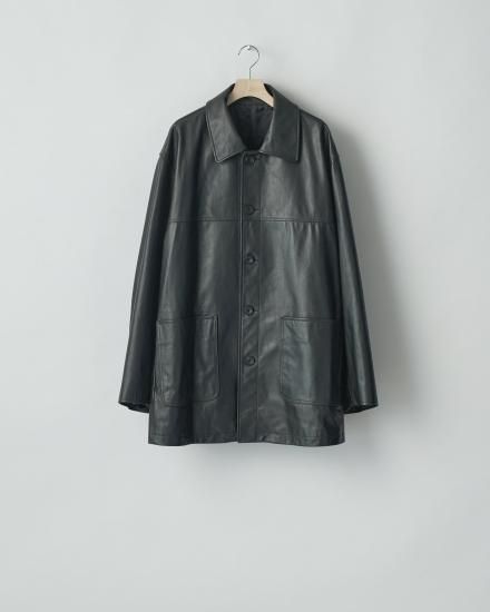 ssstein | シュタイン LEATHER CAR JACKET(BLACK) / レザーカー ssstein | シュタイン LEATHER CAR JACKET(BLACK) / レザーカー