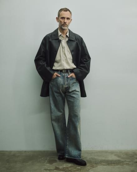ssstein | シュタイン LEATHER CAR JACKET(BLACK) / レザーカー