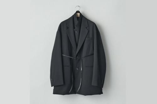 <img class='new_mark_img1' src='https://img.shop-pro.jp/img/new/icons2.gif' style='border:none;display:inline;margin:0px;padding:0px;width:auto;' />ssstein / OVERSIZED LAYERED COMBINATION JACKET(BLACK)